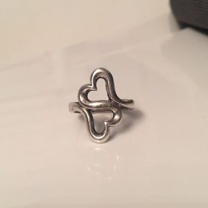 James Avery heart to heart ring